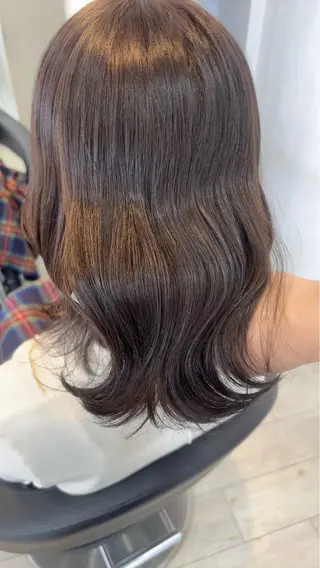 カラー miyu/ボブ/ 透明感カラー/栄のヘアスタイル