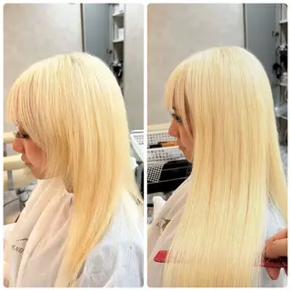 ロング エクステ×ハイトーン 🌈KEISUKEのヘアスタイル