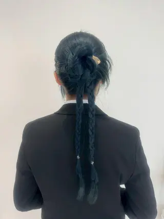 ヘアアレンジ ルシードスタイル REVEのヘアスタイル