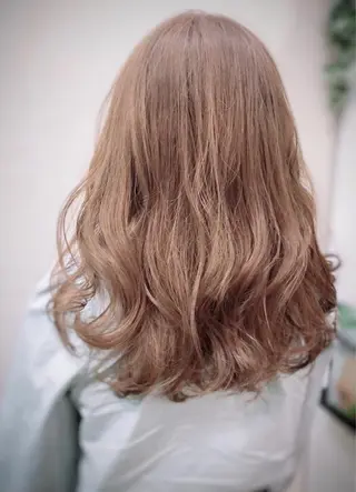 ロング カラー 福島 雪華のヘアスタイル