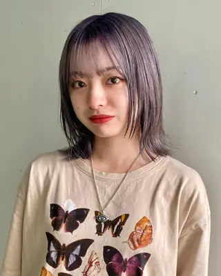 ミディアム カラー yiye 青山所属・無料カットモデル募集 🌱ひょうがのヘアスタイル