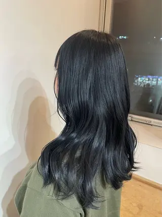 ロング ボブ/メンズカット パーマ/ホノカのヘアスタイル