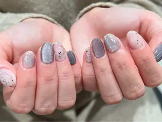 ネイル fumina 💚💛のネイルデザイン