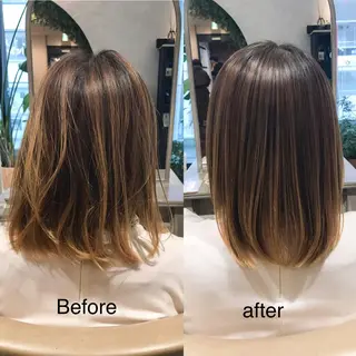 ミディアム KAMIGAMI所属・KAMIGAMI SAKAEのヘアスタイル