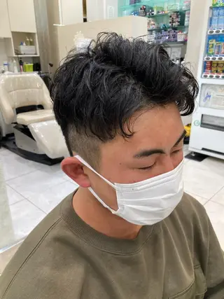 パーマ メンズ 髪質改善 カミムラのヘアスタイル