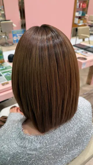 ミディアム パーマ 橘 芽久美のヘアスタイル