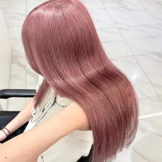 セミロング カラー 艶髪×ガーリー🎀 渋谷/ririkaのヘアスタイル