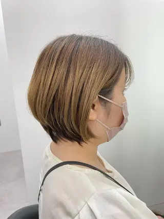 ショート 新村 華奈絵のヘアスタイル