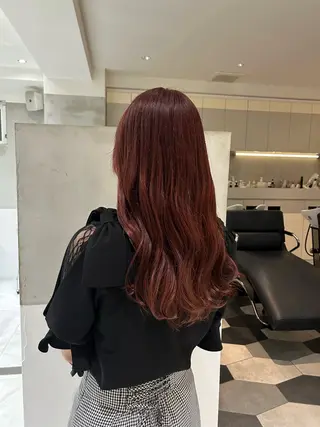 ロング カラー ヘアアレンジ 似合わせボブカット 💎モエのヘアスタイル