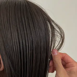 ミディアム カラー メンズハイトーン/栄 /イトウタケルのヘアスタイル