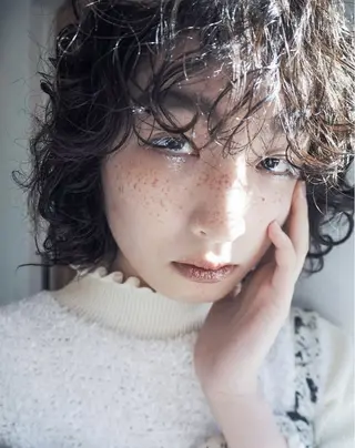 ミディアム カラー パーマ ヘアアレンジ 原宿/似合わせヘア 💐たかさきかなこのヘアスタイル