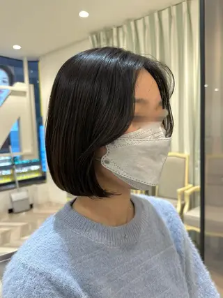 ショート 韓国ヘア 🇰🇷 RUKA 🩵🤍のヘアスタイル