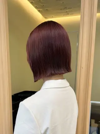 ショート 🌈扱いやすいボブ× ブリーチ🌈TAMEのヘアスタイル