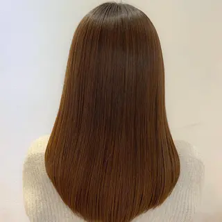 ロング カラー 渋谷ブリーチカラー 韓国ヘアyuikoのヘアスタイル