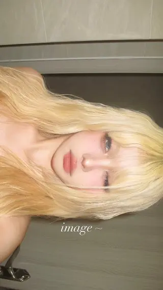 ロング カラー belle 表参道 terrace所属・抜きっぱなしブロンド /ハイトーン/カナタのヘアスタイル