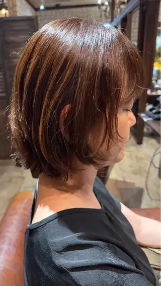 ショート 小野聡一郎/デザイン カラー/縮毛矯正特化のヘアスタイル