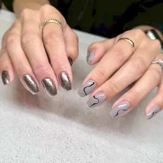 ネイル 【B.nail】名古屋志賀本通-フィルイン/ニュアンス/定額/長さだし-所属・橋立 敬子のネイルデザイン
