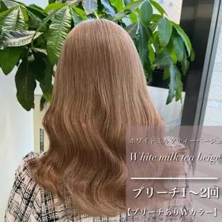 セミロング カラー 🎨ブリーチ職人 店長Takaya🎨のヘアスタイル
