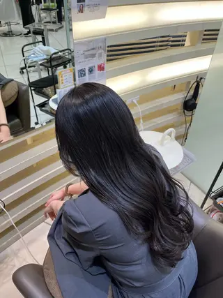 カラー 縮毛矯正/艶髪/ チホリのヘアスタイル