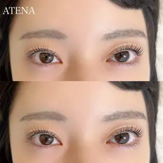 マツエク・マツパ ATENA RINOのマツエク・マツパデザイン