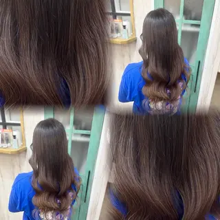 ロング カラー 髙橋 李里亜のヘアスタイル