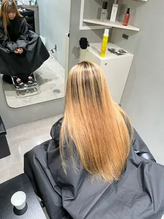 カラー メンズバレイヤージュ /町田木村悠月のヘアスタイル