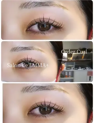 マツエク・マツパ EMMA plus．のマツエク・マツパデザイン