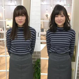 ミディアム カラー NoWL所属・大人可愛いショート* NoWL栗原隆成のヘアスタイル