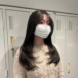 カラー 美髪縮毛矯正／ 髪質改善／海月のヘアスタイル