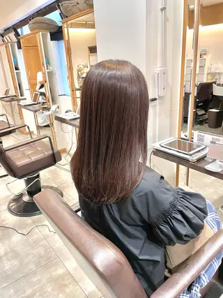 ロング カラー 中村 研介のヘアスタイル
