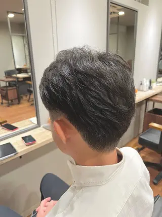 メンズ 筒井 璃音のヘアスタイル