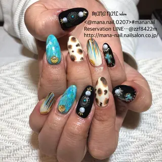 ネイル 廣瀬 真奈美のネイルデザイン