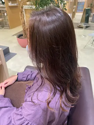 ロング みやび🫧髪質改善 🫧透明感カラー🫧のヘアスタイル