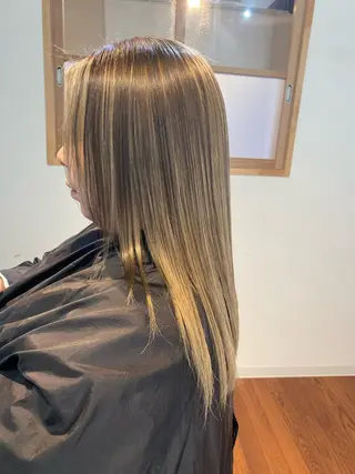 ロング カラー 高木 SEN SE高崎のヘアスタイル
