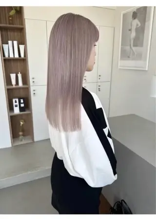 カラー 透明感/ハイトーン /デザインカラー大輝のヘアスタイル