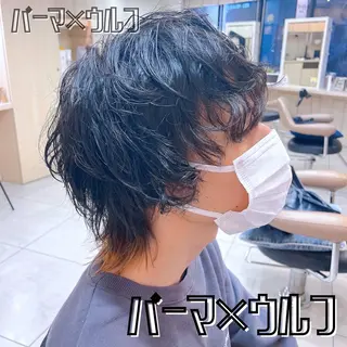 ショート メンズ 🌺ウルフカット職人 新垣渚🐺のヘアスタイル