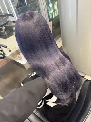 ロング カラー ハイトーン/髪質改善 /RYUUKI/栄のヘアスタイル