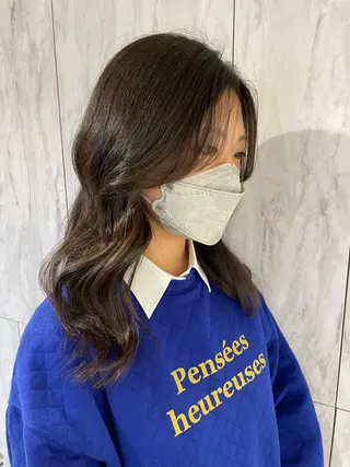 セミロング 🌸Leviju桂店 店長Saki🌸のヘアスタイル