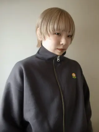 ショート カラー 229所属・maki @pullnocのヘアスタイル