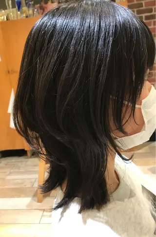 ミディアム 石渡このみ 🍊レイヤーカットのヘアスタイル