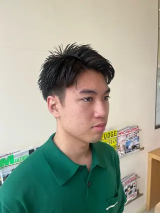 メンズ 梶原 美保のヘアスタイル