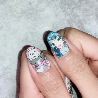 ネイル haleyume所属・shino🌟 痛ネイルのネイルデザイン