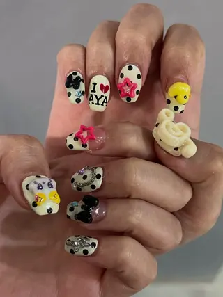 ネイル Hata nail /個性派ニュアンスのネイルデザイン