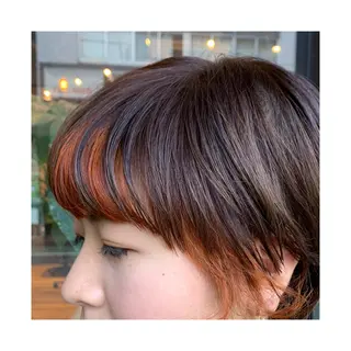 ショート カラー 竹内 康浩のヘアスタイル