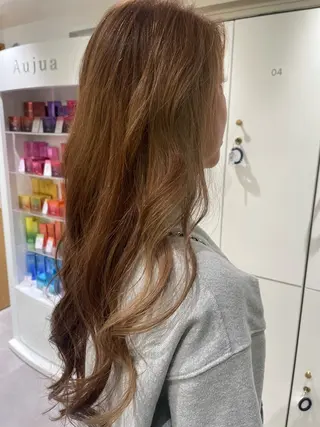 ロング カラー モデル募集中🍤 清水 美陽のヘアスタイル