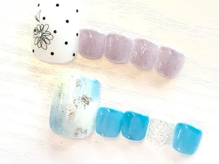 ネイル @.Freestyle 【フリースタイル】所属・根本 奈美のネイルデザイン