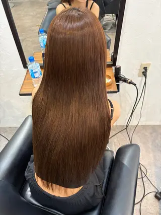 ロング カラー ✨最安値✨エクステ カラー🌼つきな🌼のヘアスタイル