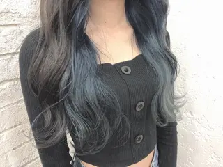 ロング カラー ️🩵透明感カラー Yūka🩵のヘアスタイル