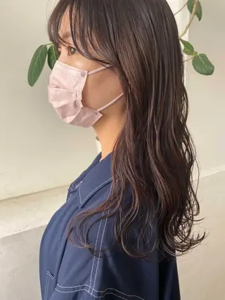 ロング カラー 【韓国ヘア・ネイル】 HINATA🍒のネイルデザイン