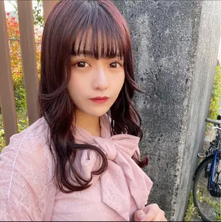 ロング カラー 🎀入谷、鶯谷🎀 ULTOWAババのヘアスタイル